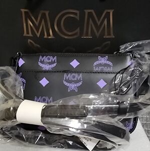 NWT Authentic MCM  Crossbody Bag.